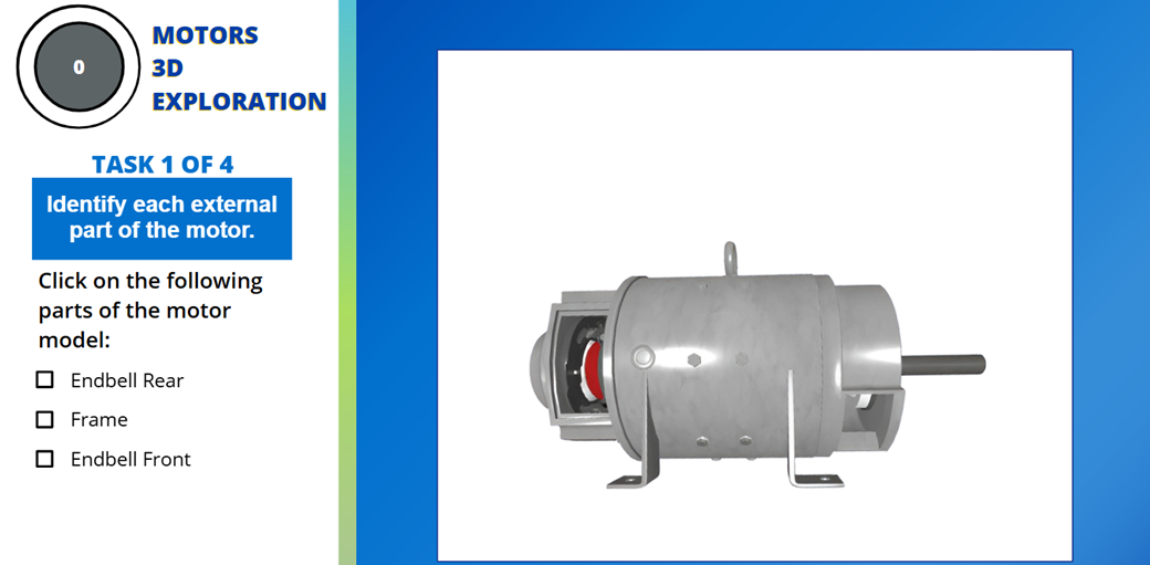 Electrical Skills Challenge: Motors 3D Exploration